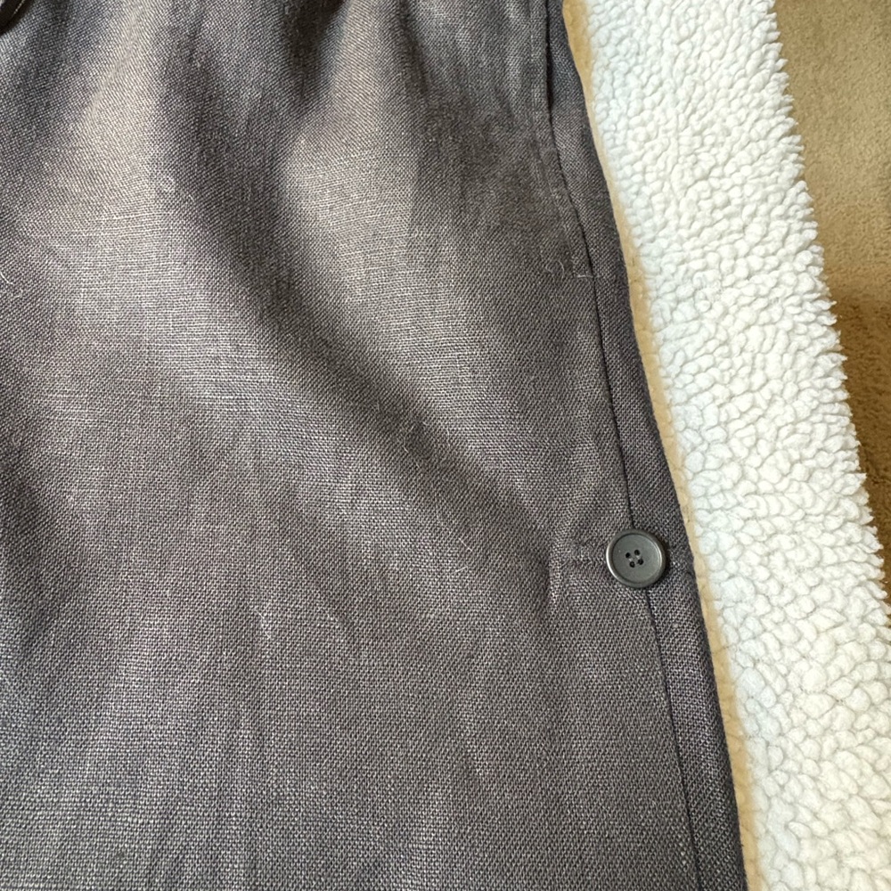Eileen Fisher Black Pull On Shorts - Picture 8 of 11